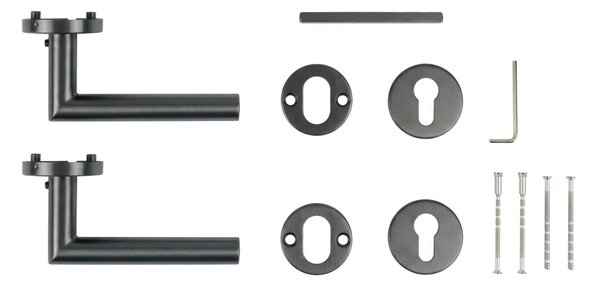 Kování METAL TUBE kulaté - antracit