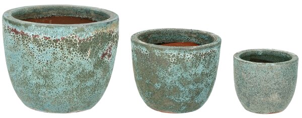 Bizzotto Set terrazzo zahradních květináčů Duyen 18/24/31 cm
