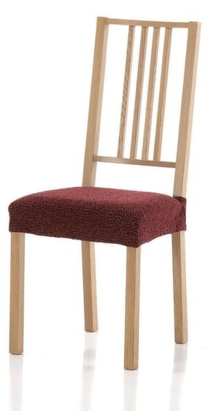 Forbyt Potah elastický na sedák židle Petra komplet 2 ks bordo