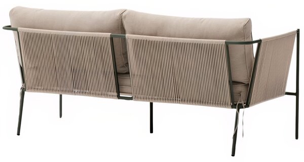Kave Home Béžovo-zelená zahradní pohovka Zivia 178 cm
