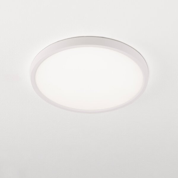 -25 % Dny MOMENTI– Bílé plastové stropní LED světlo Nova Luce Dixie 30 cm