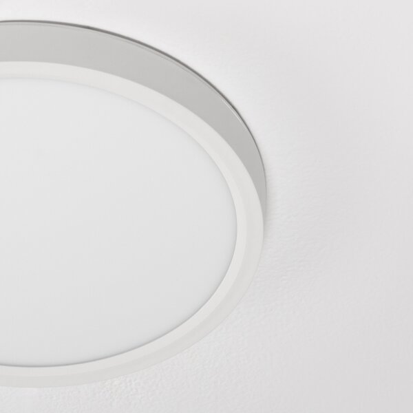 -25 % Dny MOMENTI– Bílé plastové stropní LED světlo Nova Luce Dixie 30 cm