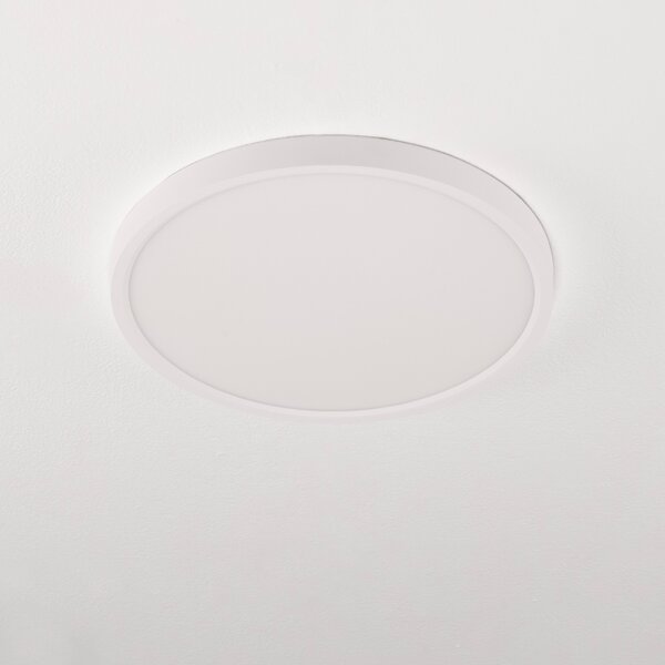-25 % Dny MOMENTI– Bílé plastové stropní LED světlo Nova Luce Dixie 30 cm