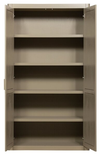 -25 % Dny MOMENTI– WOOOD Béžová dřevěná skříň Graner 217 x 120 cm