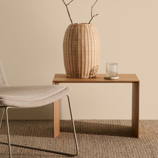 Ratanová váza Kave Home Zilna 40 cm