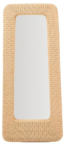 Ratanové zrcadlo Kave Home Zilna 120 x 58 cm