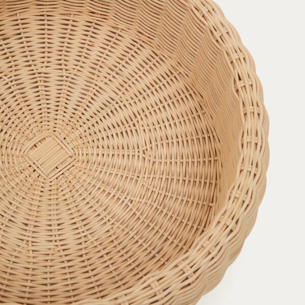 Ratanová dekorativní miska Kave Home Zilna ⌀ 38 cm