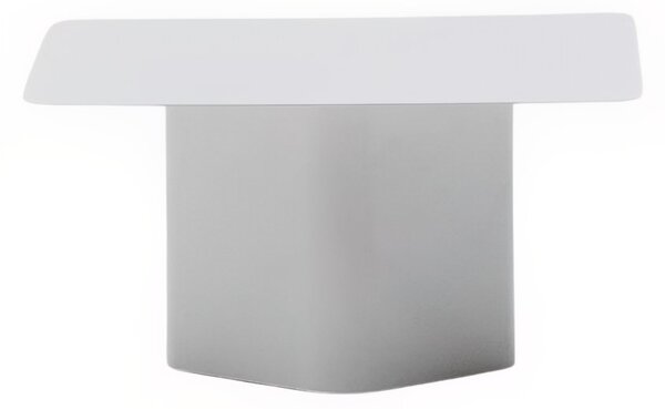 Šedý kovový konferenční stolek Kave Home Arvin 70 x 52 cm