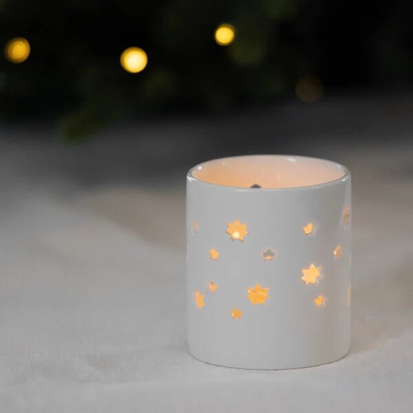 Sögne Home Porcelánový svícen Christmas Star - Small SGH123