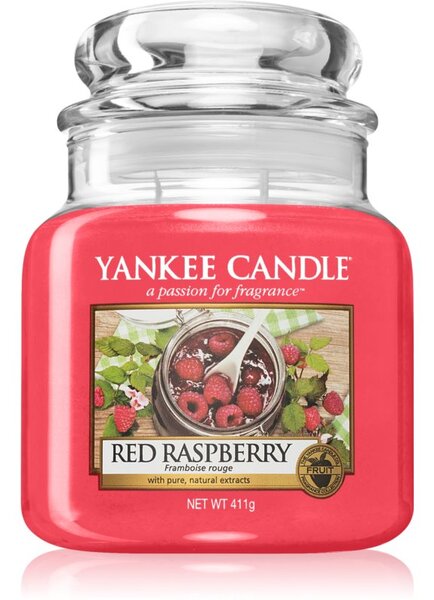 Yankee Candle Red Raspberry vonná svíčka 411 g
