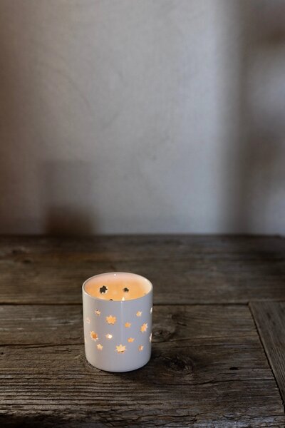 Sögne Home Porcelánový svícen Christmas Star - Small SGH123