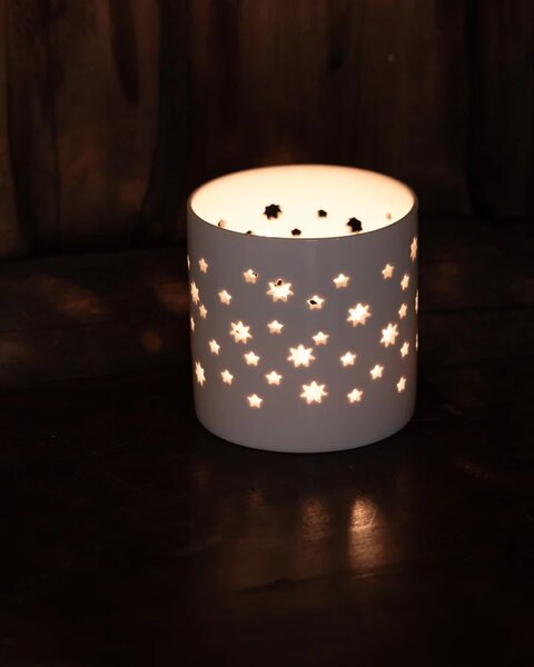 Sögne Home Porcelánový svícen Christmas Star - Large SGH122