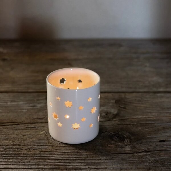 Sögne Home Porcelánový svícen Christmas Star - Small SGH123