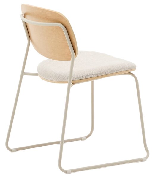 Přírodní jídelní židle Kave Home Meli