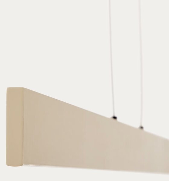 Béžové závěsné LED světlo Kave Home Boadella 101 cm