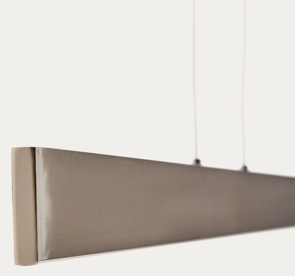 Stříbrné závěsné LED světlo Kave Home Boadella 101 cm