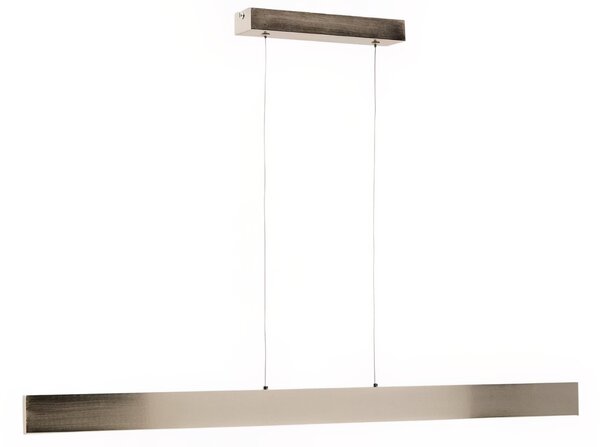 Stříbrné závěsné LED světlo Kave Home Boadella 101 cm