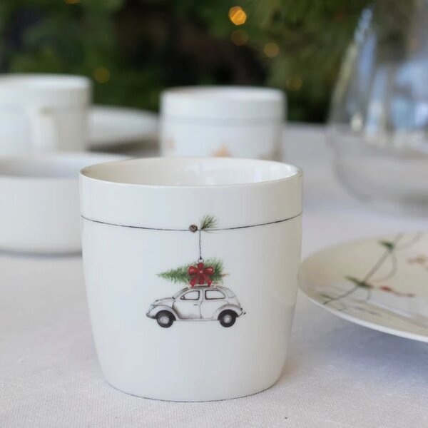 Sögne Home Porcelánový hrnek Christmas Car - 300 ml SGH107