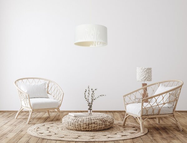 BPS koncept Závěsné svítidlo BOHO auris - obrazce, 1xE27, ø 50 cm Barva: Listy