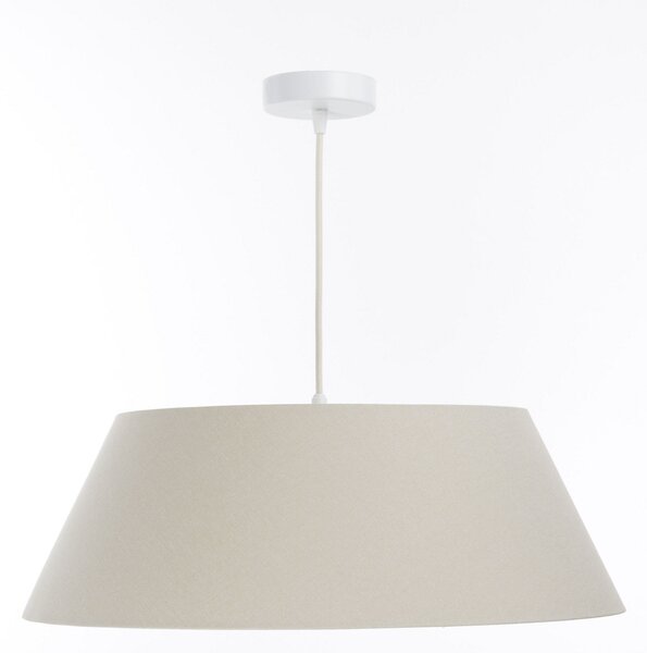 BPS koncept Závěsné svítidlo BOHO, 1xE27, ø 50 cm, v. 17 cm Barva: Bílá