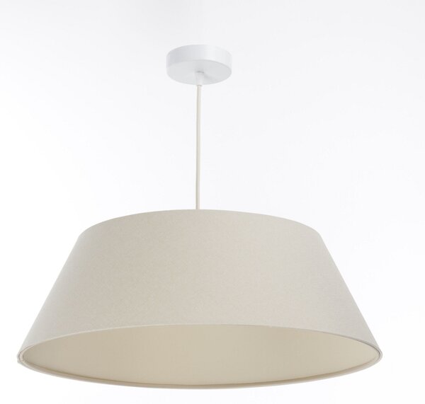 BPS koncept Závěsné svítidlo BOHO, 1xE27, ø 50 cm, v. 17 cm Barva: Bílá