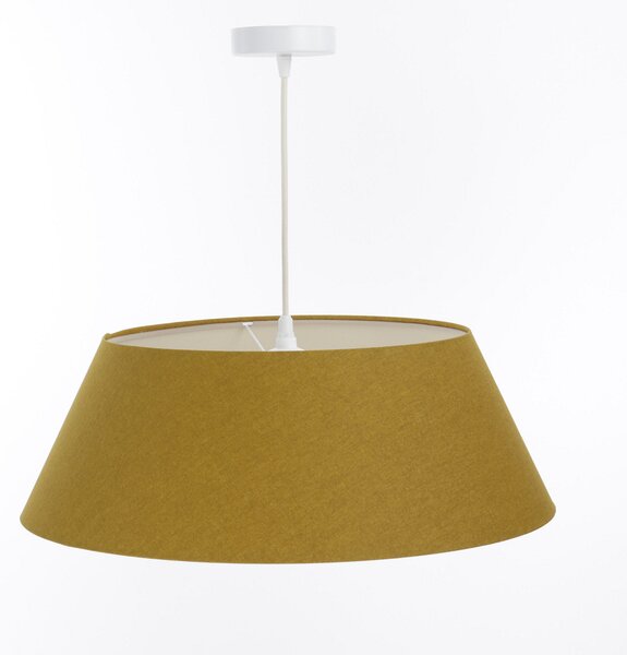 BPS koncept Závěsné svítidlo BOHO, 1xE27, ø 50 cm, v. 17 cm Barva: Bílá