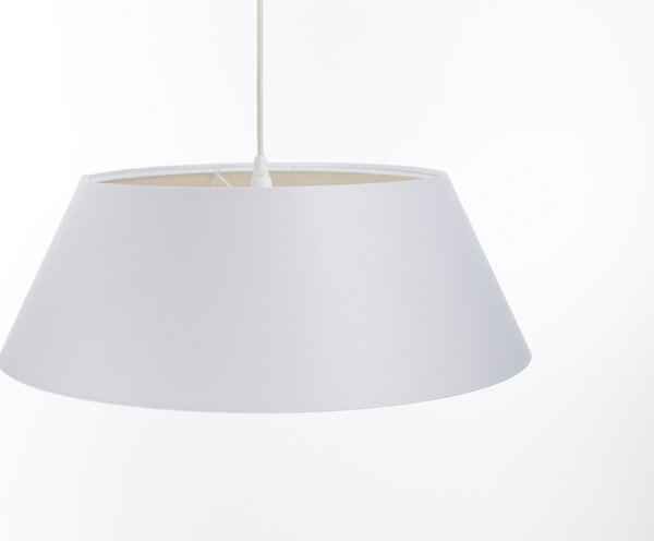 BPS koncept Závěsné svítidlo BOHO, 1xE27, ø 50 cm, v. 17 cm Barva: Bílá
