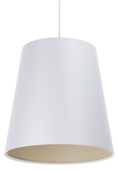 BPS koncept Závěsné svítidlo BOHO, 1xE27, ø 35 cm, v. 35 cm Barva: Bílá