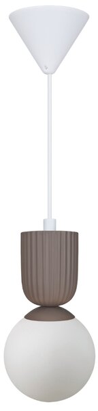 Nordlux Světle hnědé závěsné světlo Sadie 15 cm
