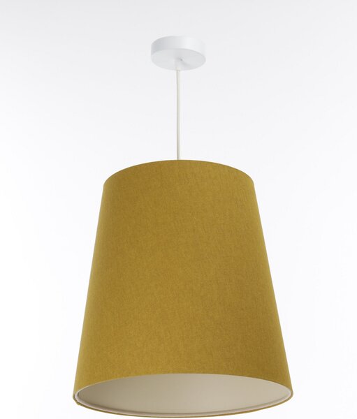 BPS koncept Závěsné svítidlo BOHO, 1xE27, ø 35 cm, v. 35 cm Barva: Bílá