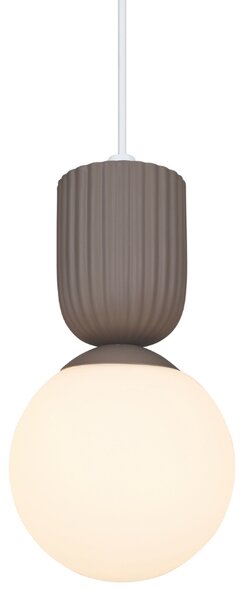 Nordlux Světle hnědé závěsné světlo Sadie 15 cm