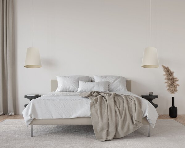 BPS koncept Závěsné svítidlo BOHO, 1xE27, ø 35 cm, v. 35 cm Barva: Bílá