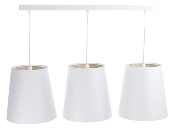 BPS koncept Závěsné lineární svítidlo BOHO, 3xE27, d. 85 cm Barva: Béžová