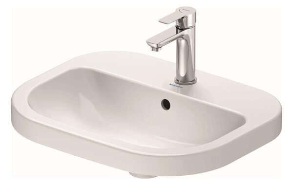 Duravit 24025500002 - Závěsné umyvadlo D-CODE 55x44 cm keramika/lesklá bílá