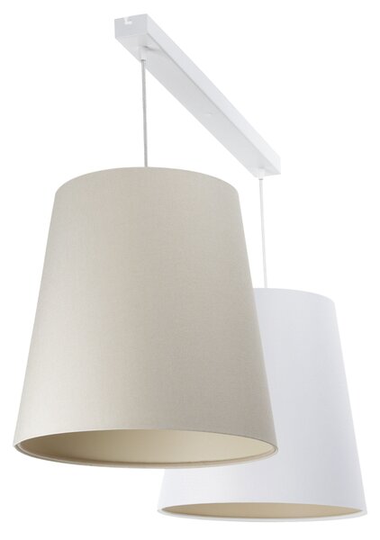 BPS koncept Závěsné lineární svítidlo BOHO, 2xE27, d. 95 cm Barva: Béžová