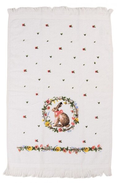 Kuchyňský ručník / ručník pro hosty s velikonočním zajíčkem Easter Vintage Ears – 40x66 cm