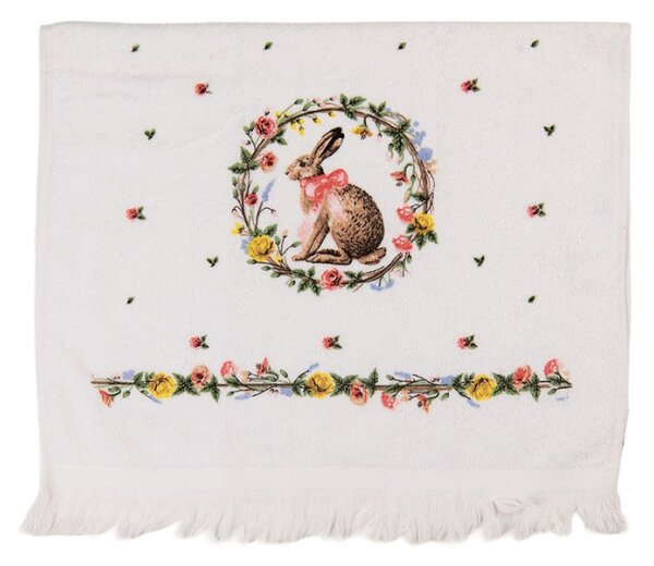 Kuchyňský ručník / ručník pro hosty s velikonočním zajíčkem Easter Vintage Ears – 40x66 cm