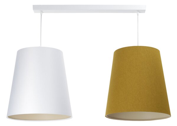 BPS koncept Závěsné lineární svítidlo BOHO, 2xE27, d. 95 cm Barva: Béžová