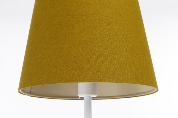 BPS koncept Stojací lampa BOHO, 1xE27, v. 157 cm Barva: Zlatá, Barva montury: Šedá
