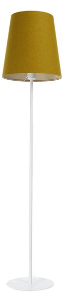 BPS koncept Stojací lampa BOHO, 1xE27, v. 157 cm Barva: Zlatá, Barva montury: Šedá