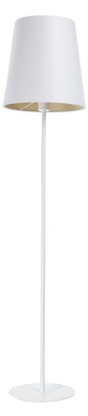 BPS koncept Stojací lampa BOHO, 1xE27, v. 157 cm Barva: Zlatá, Barva montury: Šedá