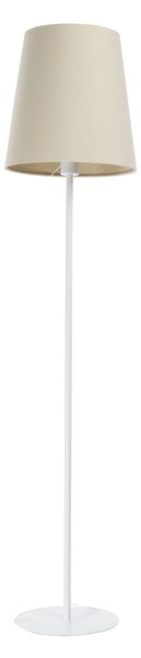 BPS koncept Stojací lampa BOHO, 1xE27, v. 157 cm Barva: Zlatá, Barva montury: Šedá