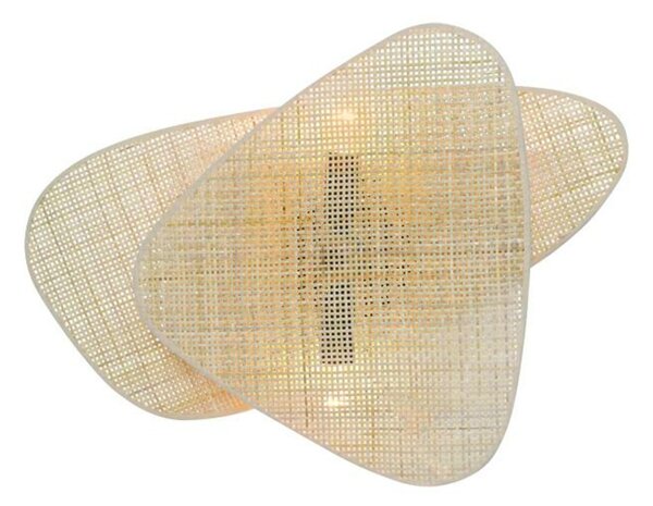 ACA Lighting nástěnné svítidlo 2XE14 SKYROS ratan 50X35X13CM TF20852WN