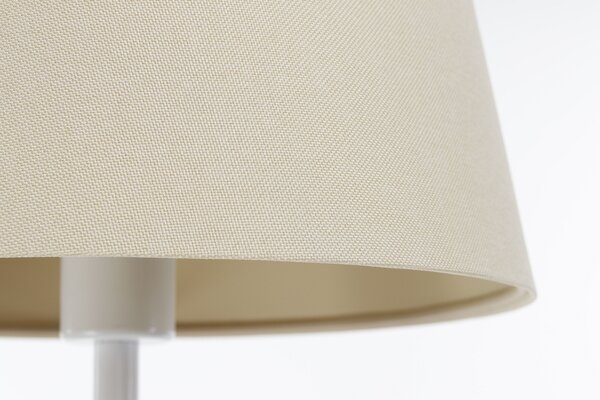 BPS koncept Stojací lampa BOHO, 1xE27, v. 157 cm Barva: Zlatá, Barva montury: Šedá