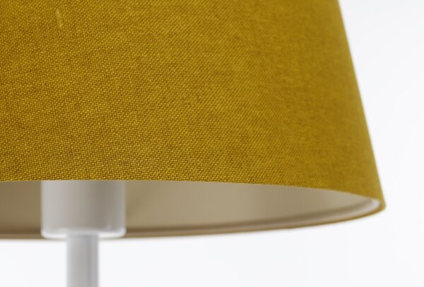 BPS koncept Stojací lampa BOHO, 1xE27, v. 157 cm Barva: Zlatá, Barva montury: Šedá