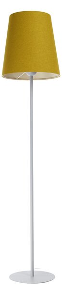 BPS koncept Stojací lampa BOHO, 1xE27, v. 157 cm Barva: Zlatá, Barva montury: Šedá