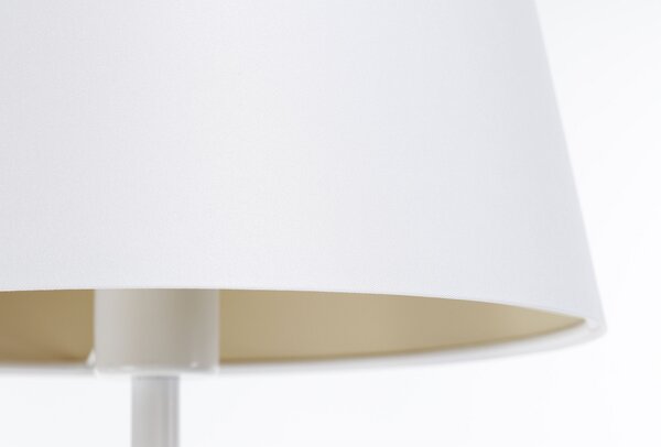 BPS koncept Stojací lampa BOHO, 1xE27, v. 157 cm Barva: Zlatá, Barva montury: Šedá