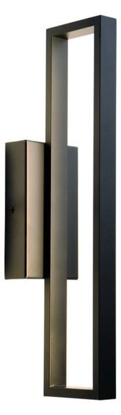 ACA Lighting nástěnné svítidlo LED 12W 3000K 780lm AELIA černá IP20 40X12X8CM PN30LEDW40BK