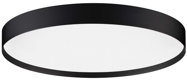 Černé kovové stropní LED světlo Nova Luce Roi 50 cm