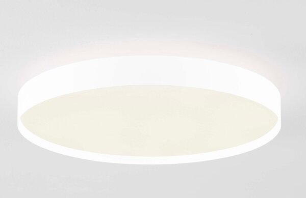 Bílé kovové stropní LED světlo Nova Luce Roi 50 cm